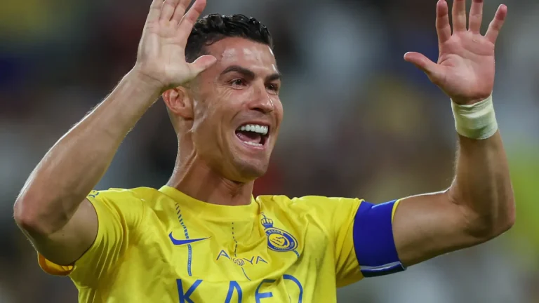 2024-25 season: Cristiano Ronaldo reacts as he returns to club