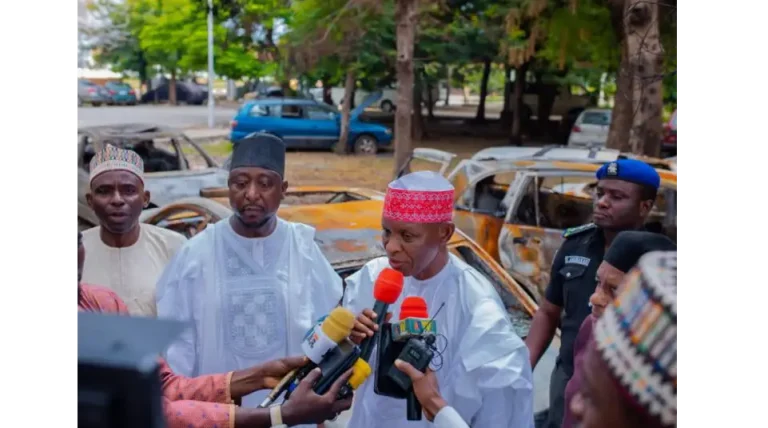 Protesters Who Invaded Kano Court Carted Away Ganduje’s Corruption Trial Documents – Gov’t