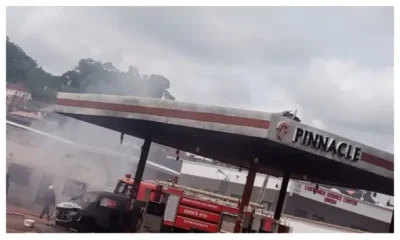At least four cars within the vicinity were said to have been affected by the inferno.