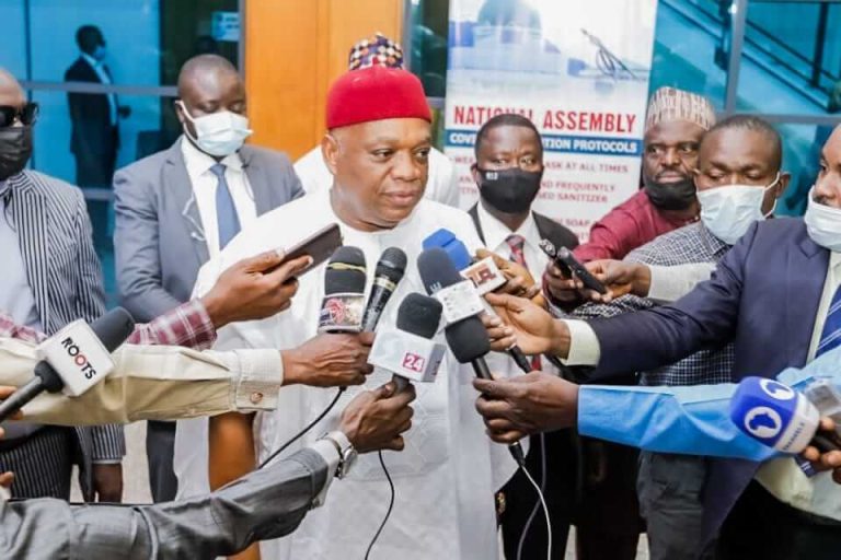 The former Abia State governor said Bola Tinubu was not President when the cases brought against him were adjudicated in court.