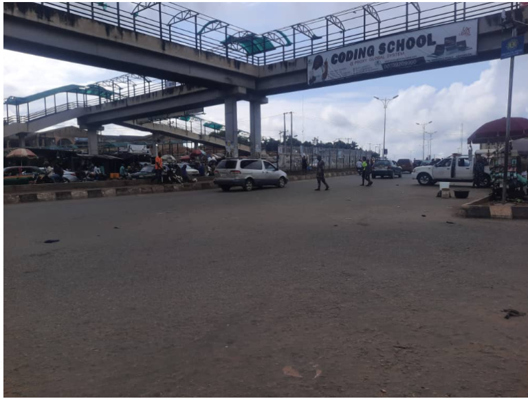 When our correspondent visited the MKO Abiola Stadium and the popular Skating Ground in Abeokuta on Tuesday, there were no signs of the protesters.