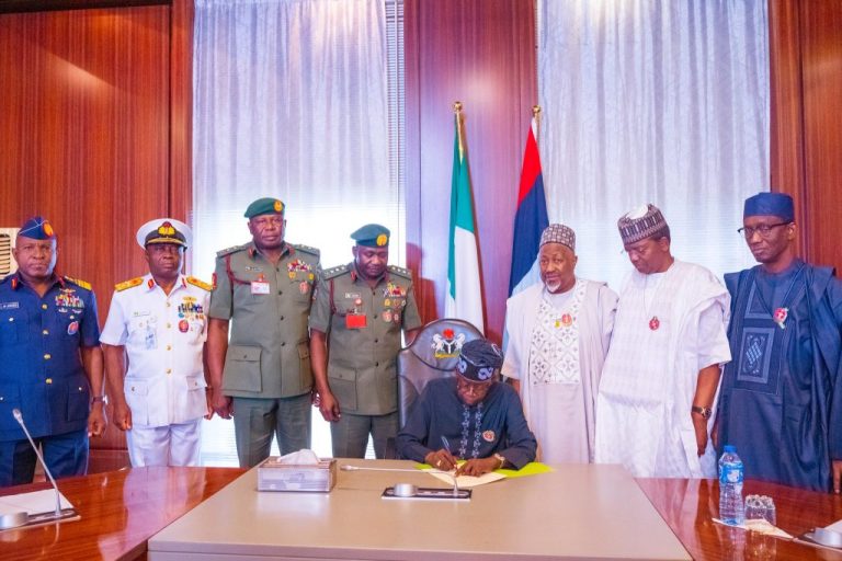 new conditions for Nigeria military