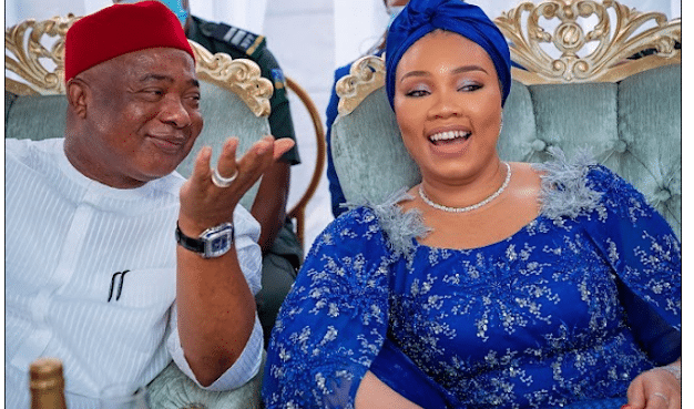 Governor Uzodimma said that his marriage to Chioma has brought fulfilment in his life, hence the need to appreciate God in thanksgiving.