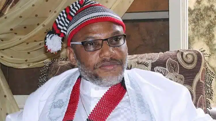 Nnamdi Kanu tenders apology over misconduct in open court