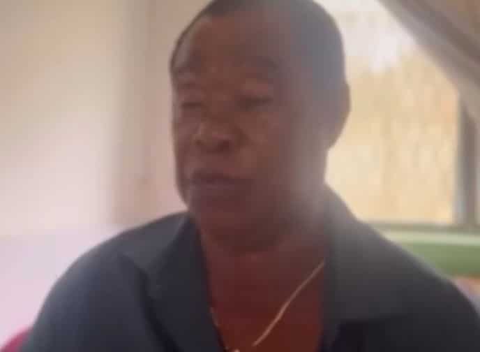 In the video, the veteran is seen narrating how he battled an undisclosed ailment for more than two years in the hospital.