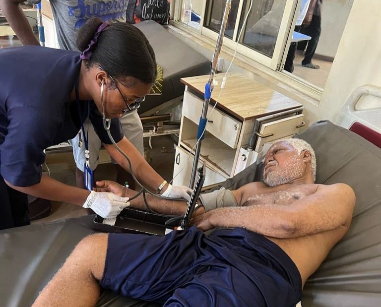 The public was asked for financial assistance by the actor, who is experiencing a stroke on the left side of his brain.