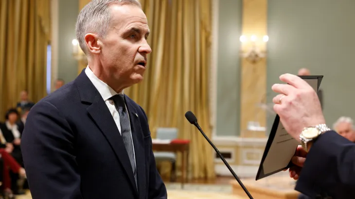 New Canadian PM, Mark Carney sworn in