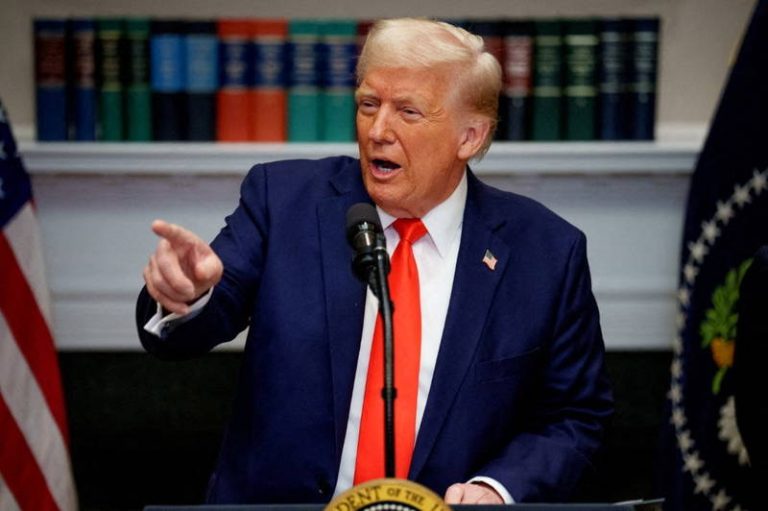 Trump proposes reduction in additional foreign aid.