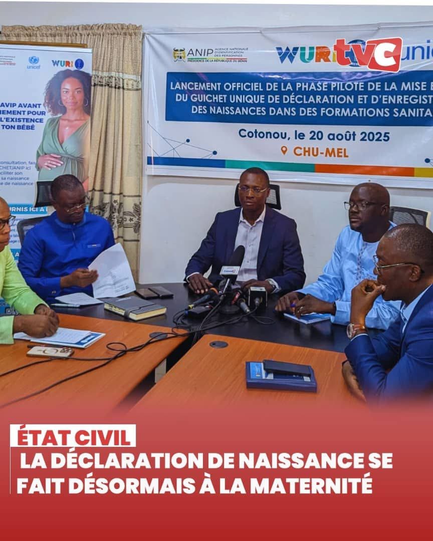 ÉTAT CIVIL LA DÉCLARATION DE NAISSANCE SE FAIT DÉSORMAIS À LA MATERNITÉ
