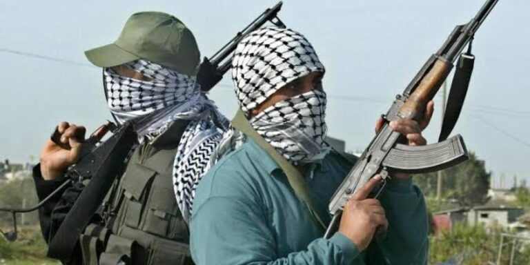 BREAKING: Bandit Attack In Benue Results In 11 Police Officers Missing And Presumed Dead, Vehicles Set Ablaze, Machine Gun Stolen