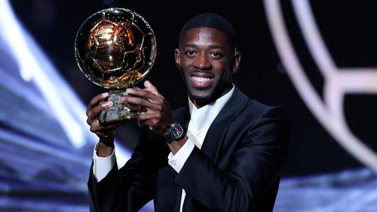 Ousmane Dembele Wins Prestigious 2025 Men's Ballon d'Or