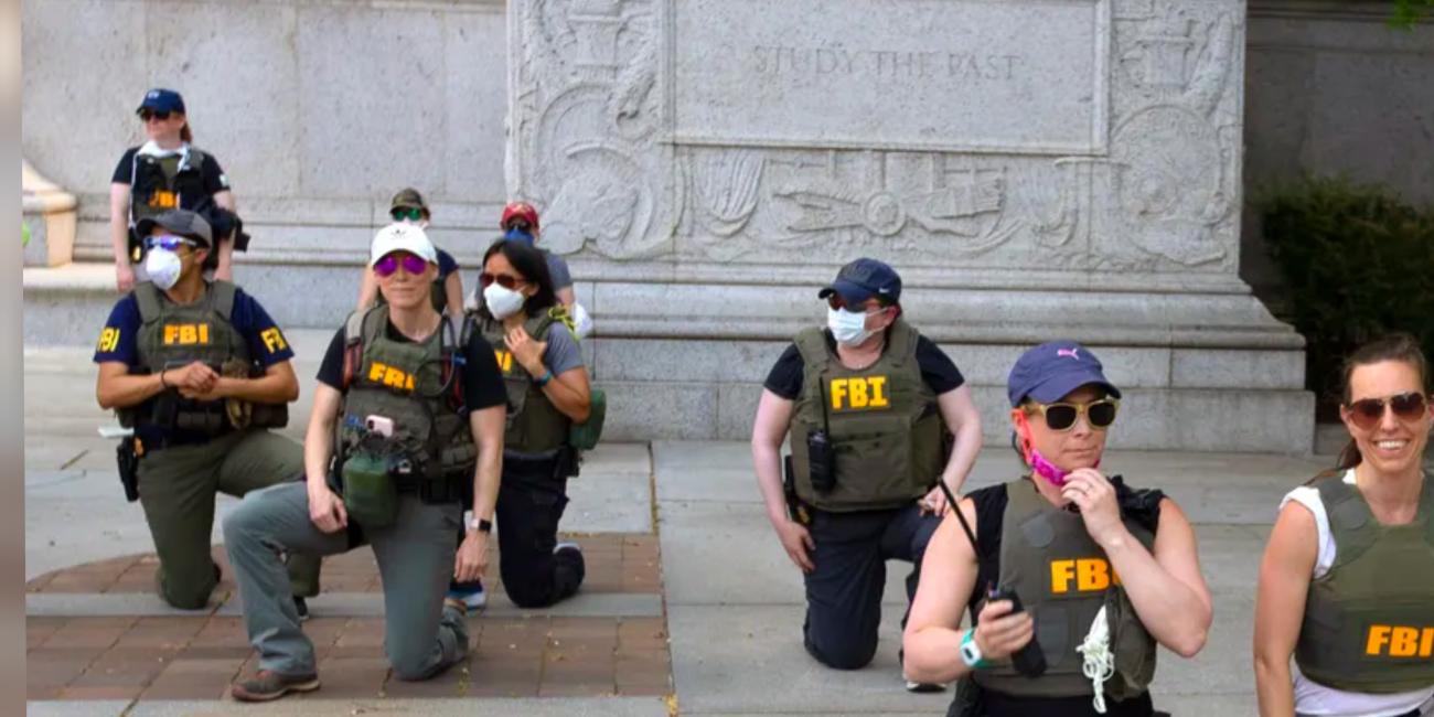 FBI Dismisses Multiple Agents Photographed Kneeling During 2020 George Floyd Protests