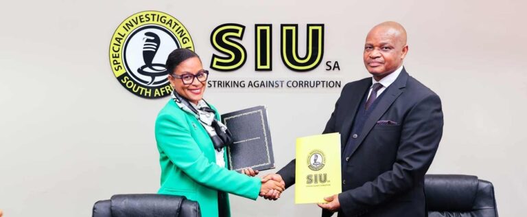The African Development Bank Group's Office of Integrity and Anti-Corruption has formed a partnership with the Special Investigations Unit of South Africa to combat financial crime and intensify anti-corruption efforts in Africa
