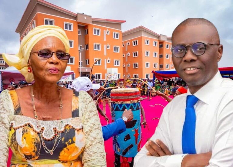 Widow of Late Sunny Ajose Appreciates Governor Sanwo-Olu for Naming New Badagry Housing Estate in Memory of Her Husband
