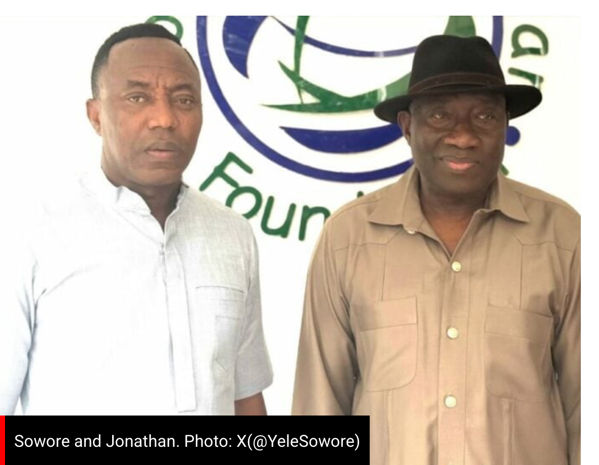 Jonathan to hold talks with Tinubu over Nnamdi Kanu's detention — Sowore