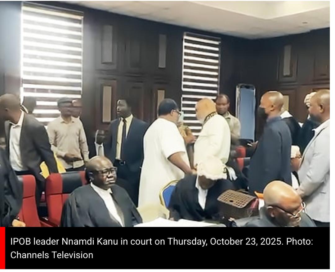 Lawyers representing Nnamdi Kanu withdraw from the case