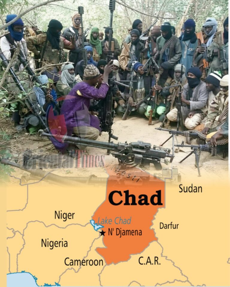 Chad closes border amid reports of 'terrorists planning' to escape northern Nigeria due to anticipated US military action.