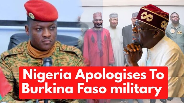 Nigeria Apologises to Burkina Faso Over Military Jet Incident