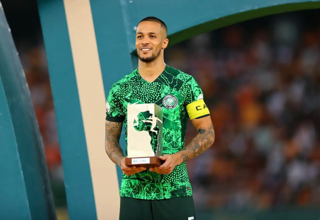 Nigeria Captain William Troost-Ekong Retires from International Football Ahead of CAN 2025