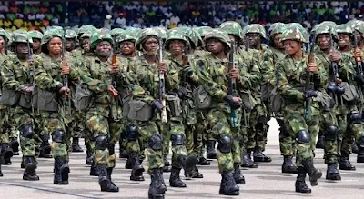 Nigerian soldiers, others, arrive Benin for cleanup following failed coup