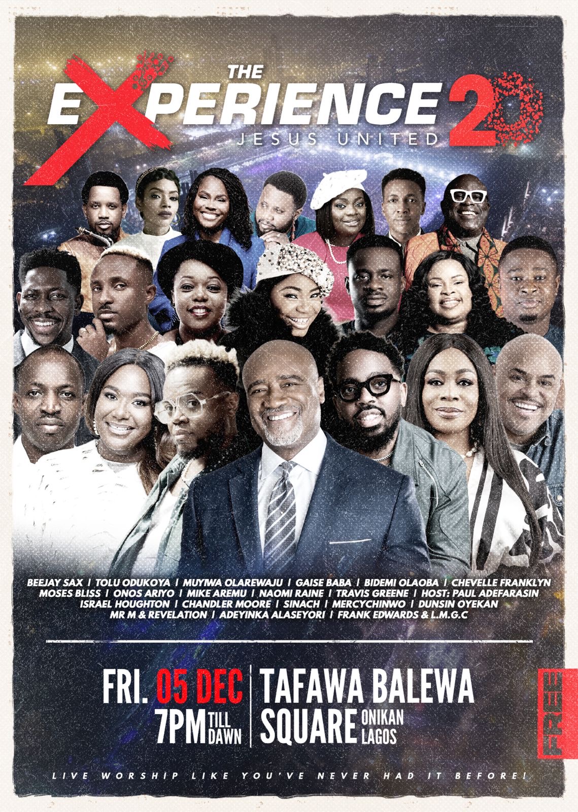 The Experience 2025: Lagos Shines as 20th Anniversary Gospel Concert Unites Millions Worldwide