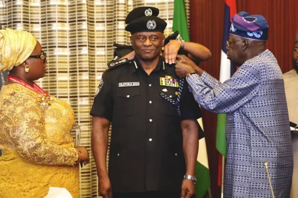 Tinubu Decorates Tunji Disu as Acting IGP Amid Sudden Leadership Shift in Nigeria Police