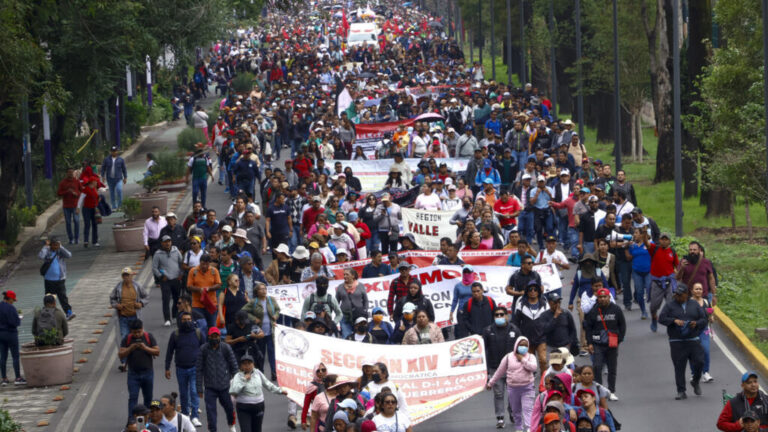 Thousands Of Protesters Block Road To World Cup Stadium