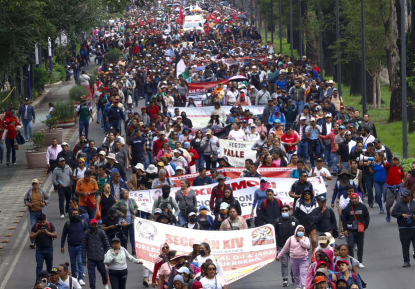 Thousands Of Protesters Block Road To World Cup Stadium