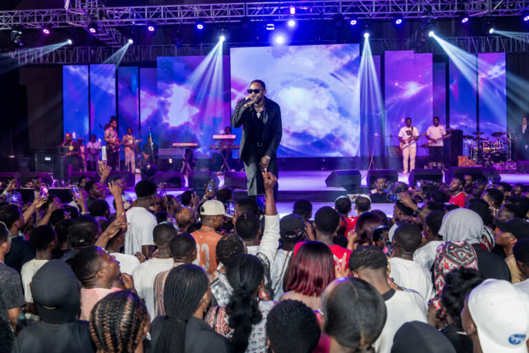 James Sax live concert performance at event hall Ajara Topa Badagry Lagos
